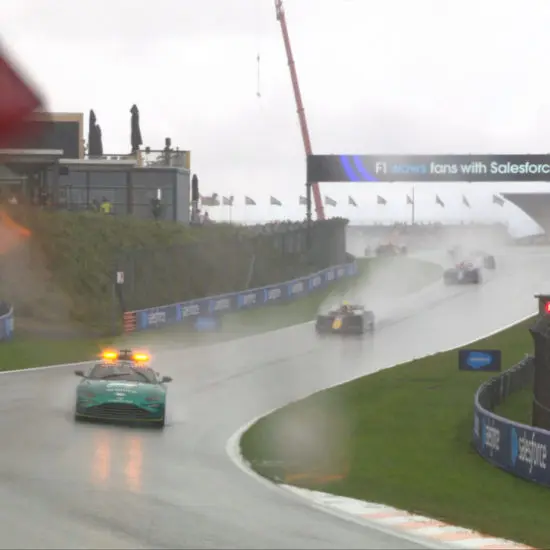 F2 | GP Olanda 2023: Sprint Race sospesa dopo quattro giri per la troppa pioggia. Punti non assegnati