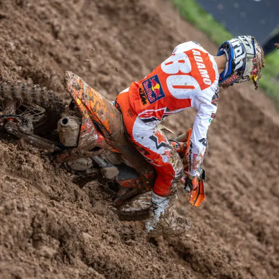 MX2 | GP Italia 2023, gara-2: successo per Geerts, Andrea Adamo riporta il titolo cadetto in Italia dopo 16 anni!