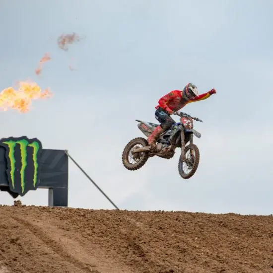 Andrea Bonacorsi dei Pata Talenti Azzurri FMI Motocross è Campione EMX250 2023