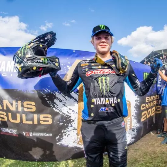 EMX125 | GP Gran Bretagna 2023: Janis Reišulis campione con la terza doppietta stagionale