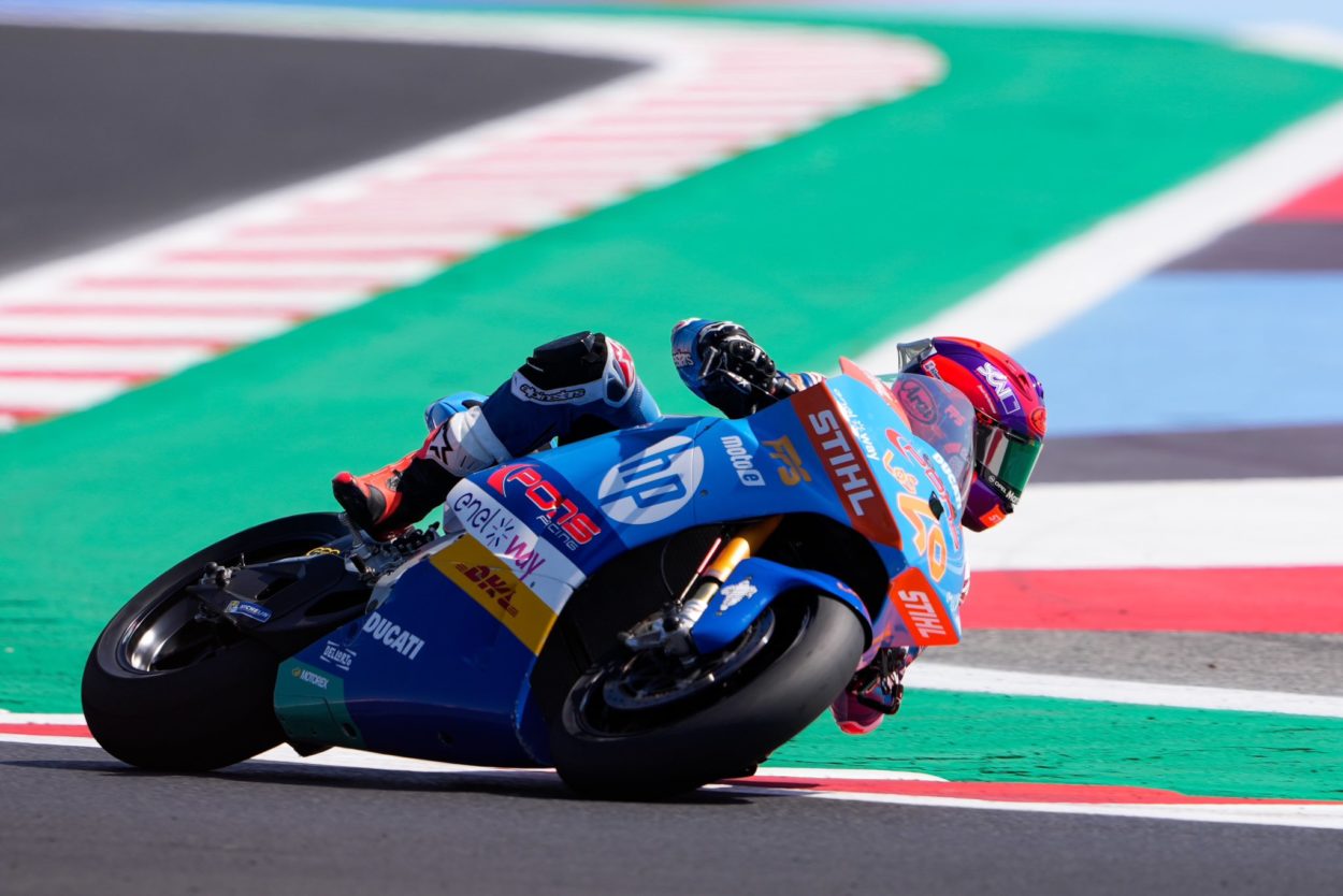 Motoe Gp San Marino Qualifiche Ferrari Perde La Pole Per La Pressione Delle Gomme