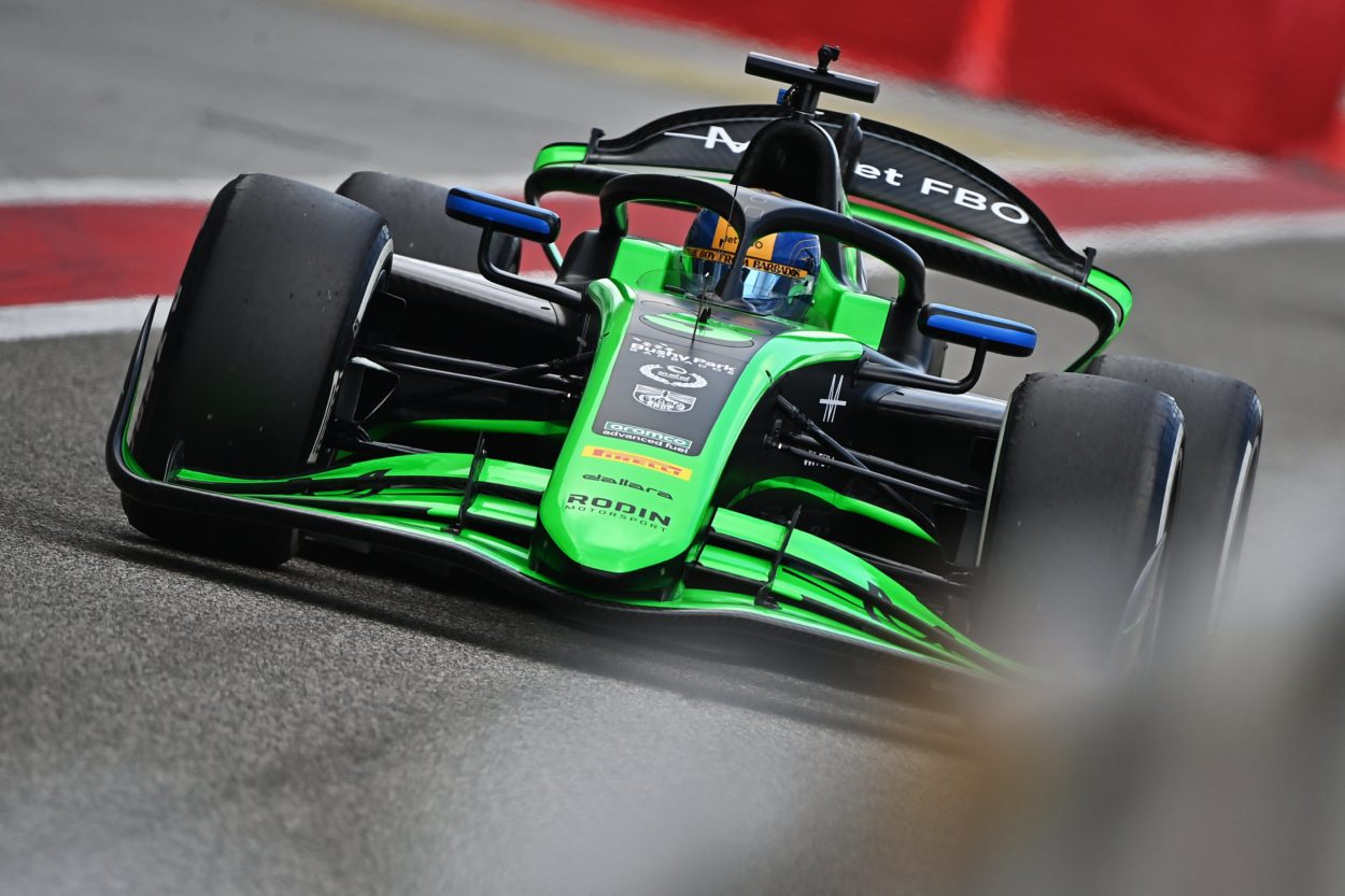 F2 Test Bahrain 2024 Zane Maloney comanda il Day 2