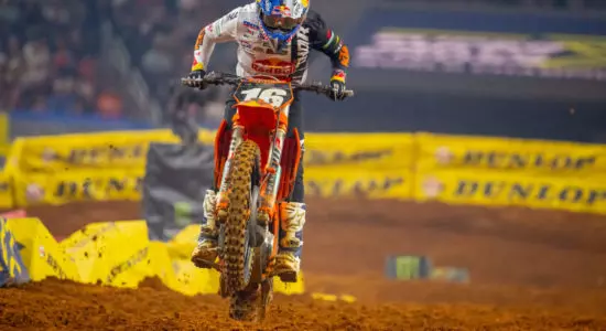 Supercross | Arlington 2024, Vialle (KTM): “Sono tanto felice di questo podio”