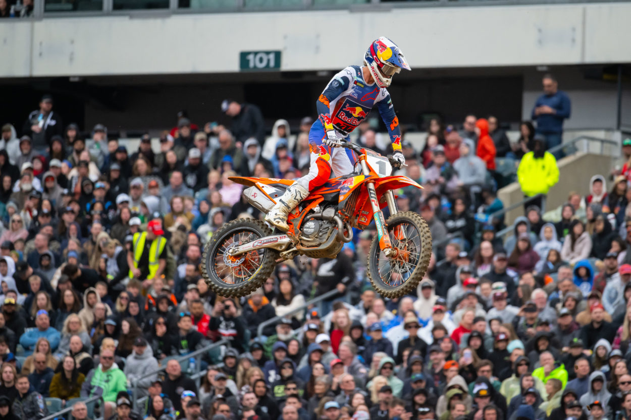 Supercross Philadelphia 2024, Sexton (KTM) “Cercheremo di vincere