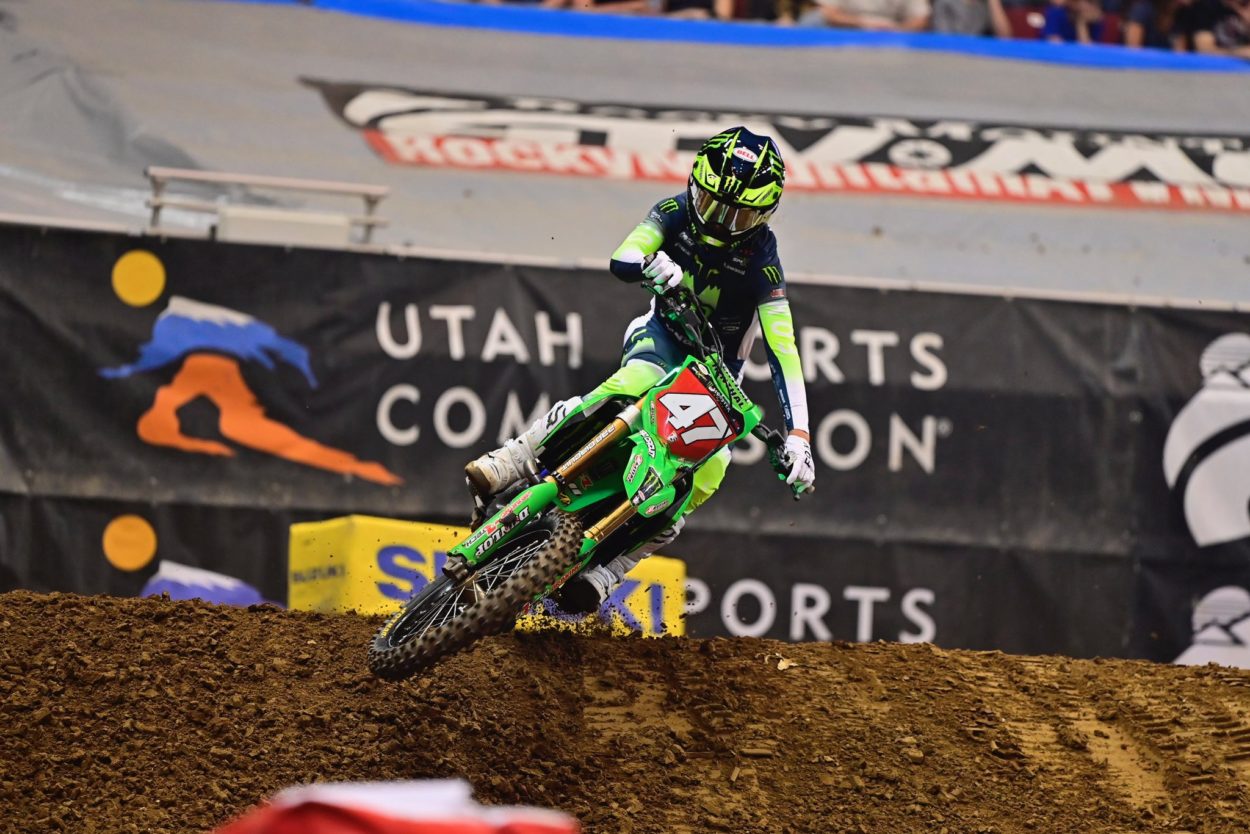 Supercross Saint Louis 2024, Kitchen (Kawasaki) “Vittoria