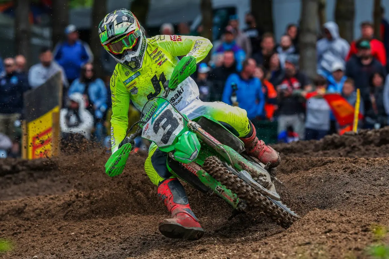 MXGP | GP Galizia 2024, Febvre (Kawasaki): “Abbiamo corso in difesa, manca ancora tanto tempo”