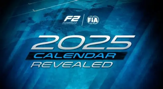 F2 | Pubblicato il calendario 2025, ancora 14 gli appuntamenti