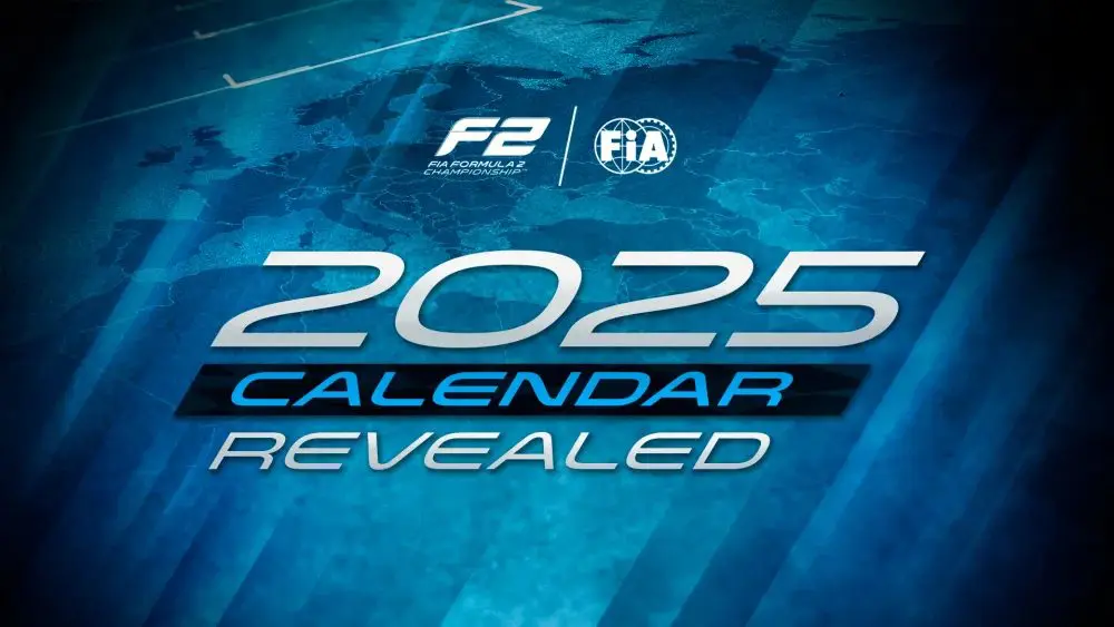 F2 | Pubblicato il calendario 2025, ancora 14 gli appuntamenti