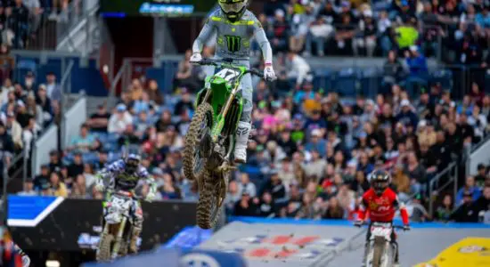 Supercross | Denver 2024, Kitchen (Kawasaki): “Chissà se la gara fosse durata 20 minuti…”