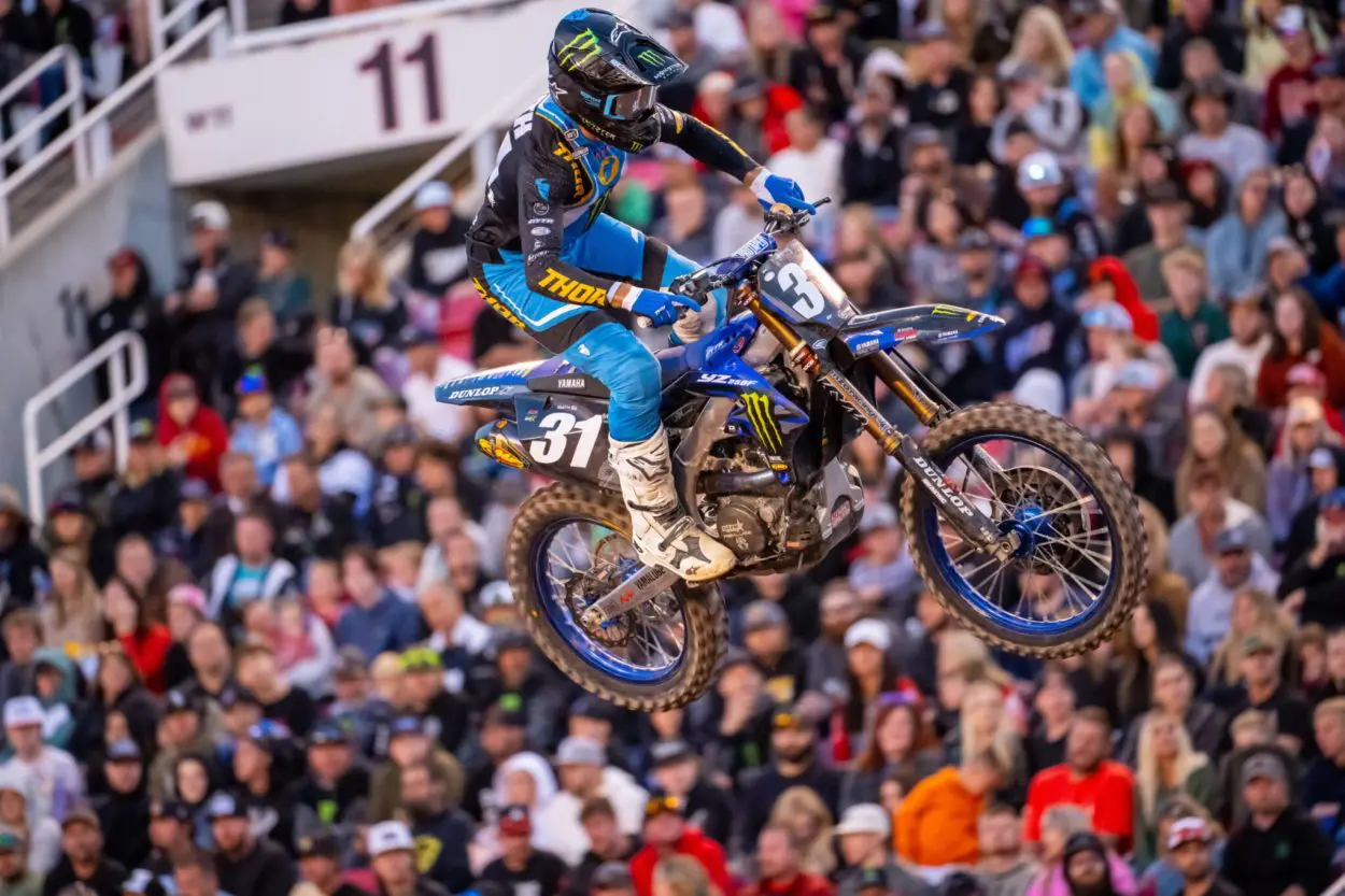 Supercross | Salt Lake City 2024, Smith (Yamaha): “Peccato per come è andata, ma ci riproveremo”