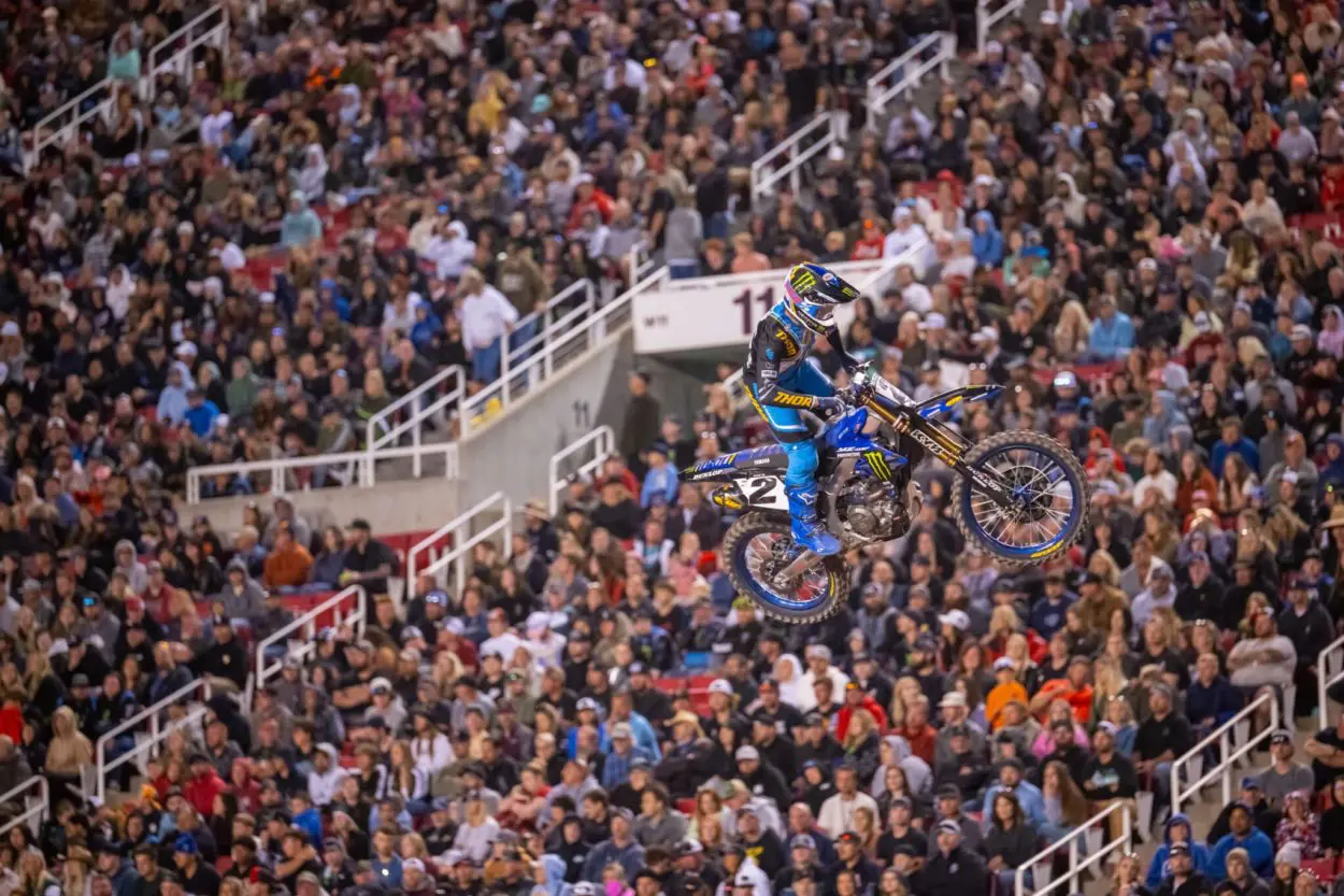 Supercross | Salt Lake City 2024, Webb (Yamaha): “Sono fiero della mia stagione e della mia squadra, il prossimo anno tornerò per vincere”