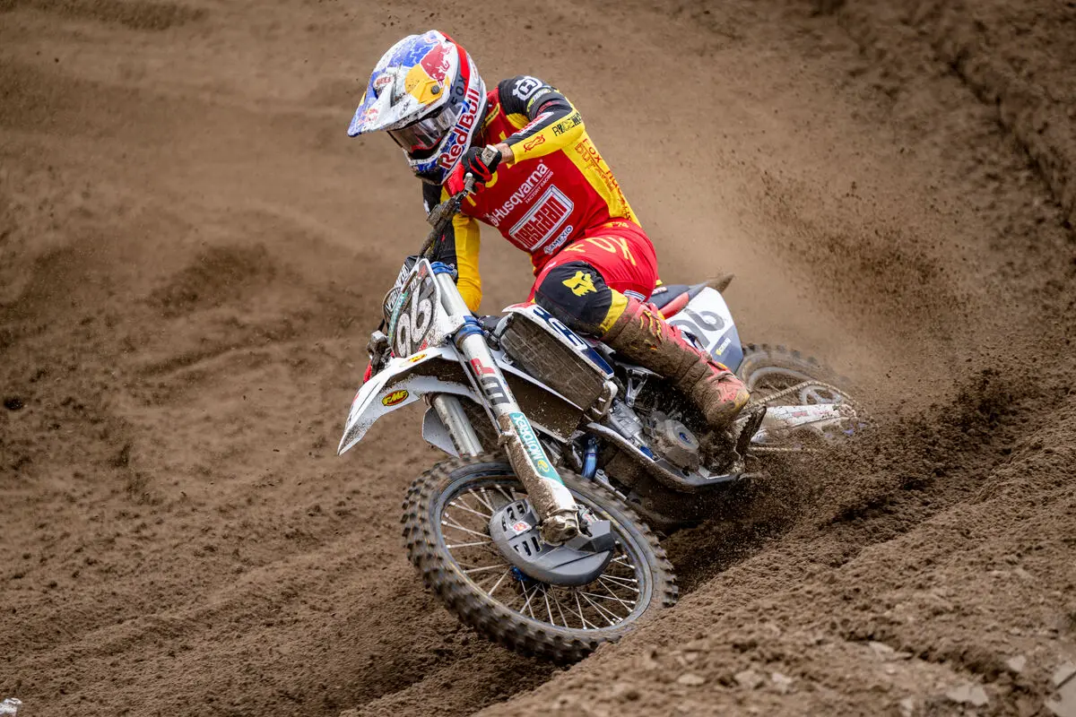 MX2 | GP Svezia 2024, Gara 2: Lucas Coenen completa la sua quarta doppietta, il marchio Husqvarna vince l’evento di casa