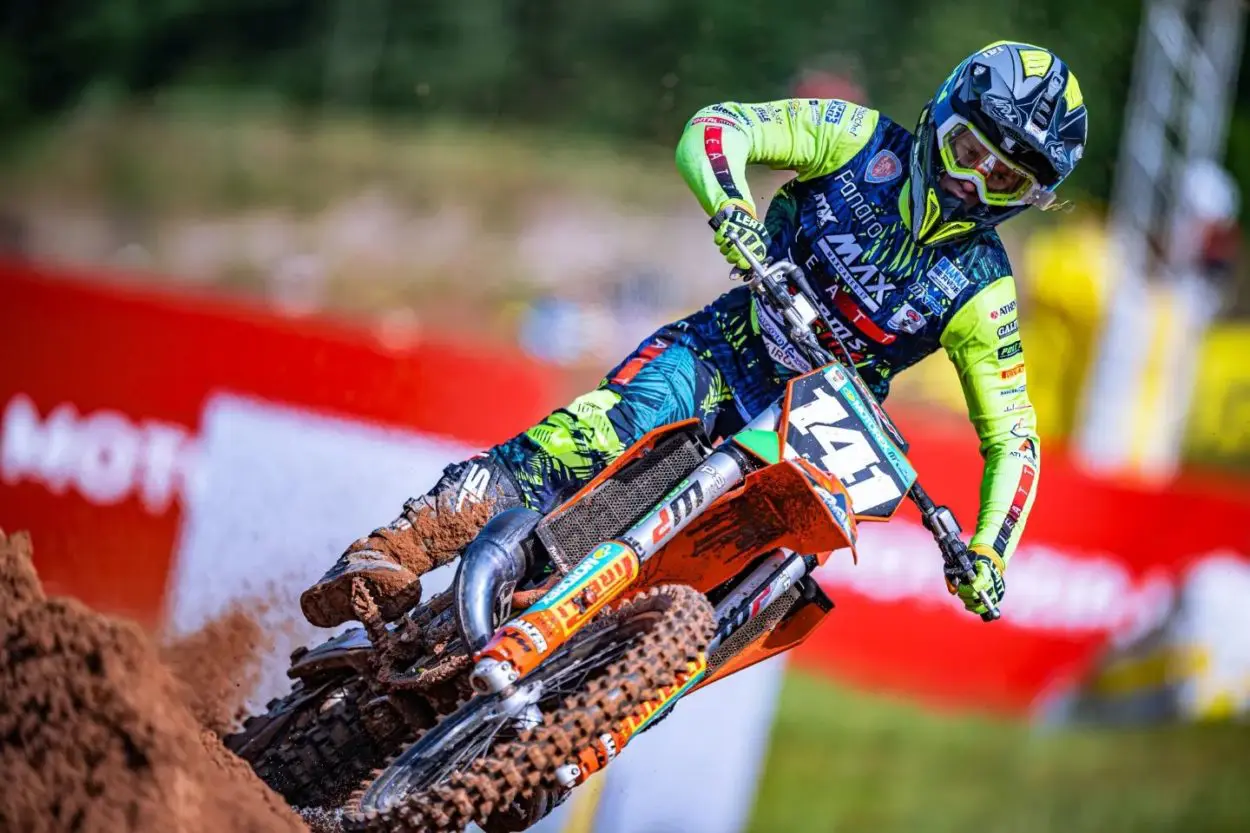 EMX125 | GP Svezia 2024: prima vittoria per Bellei, sfortunato Mancini