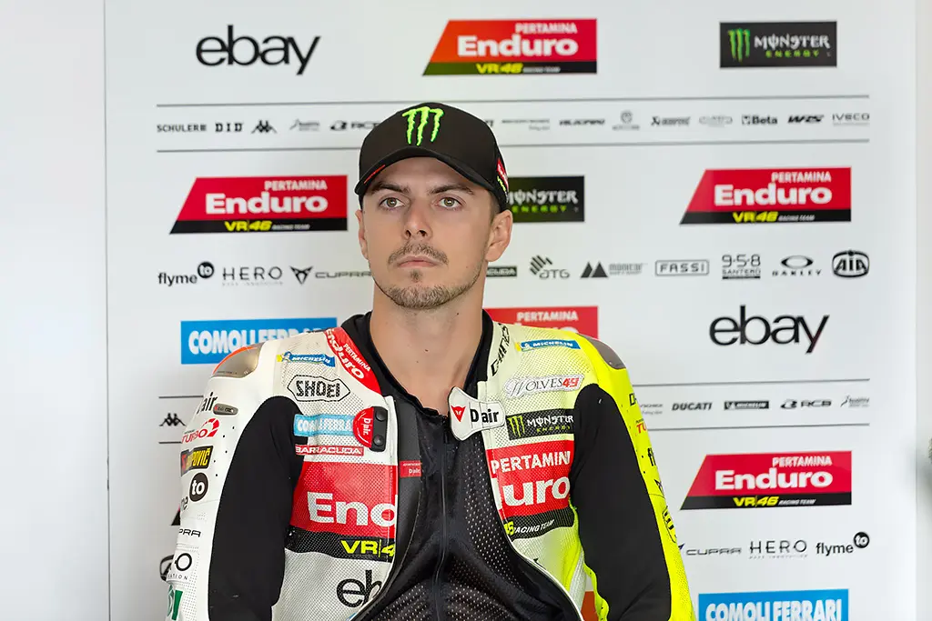 MotoGP | GP Emilia-Romagna 2024, Di Giannantonio: “Dopo la caduta di venerdì non ero troppo in forma”