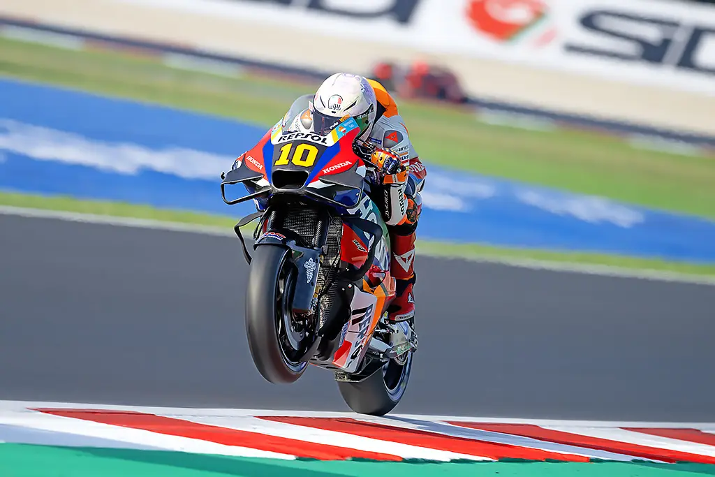 MotoGP | GP Emilia-Romagna 2024, Marini: “I primi tre giri con il posteriore sono ancora piuttosto complicati”
