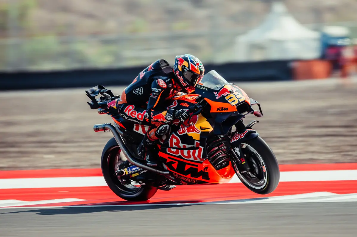 MotoGP | GP Giappone 2024, Practice: Brad Binder conduce a sorpresa la prequalifica. Martín terzo, Bagnaia settimo