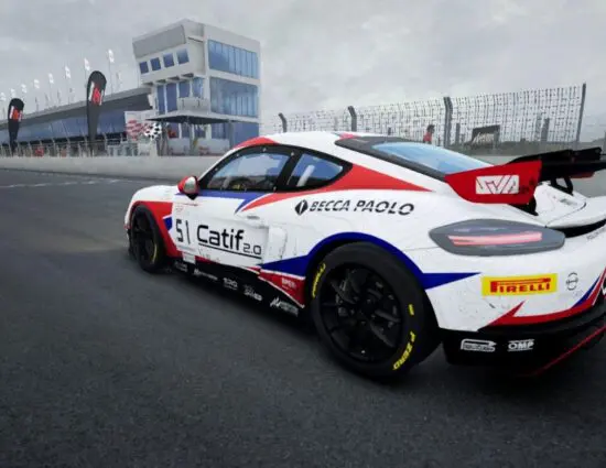 eSport | CIGT4 ACI ESport 2024: Roberto Rebechi (Vesta Sport) vince in una Zandvoort bagnata il Round 2