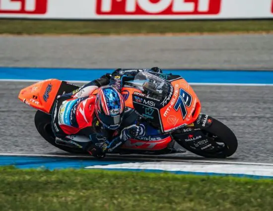 Moto2 | GP Thailandia 2024, Gara: la pioggia ferma la corsa. Arón Canet vince, Ai Ogura è campione del mondo