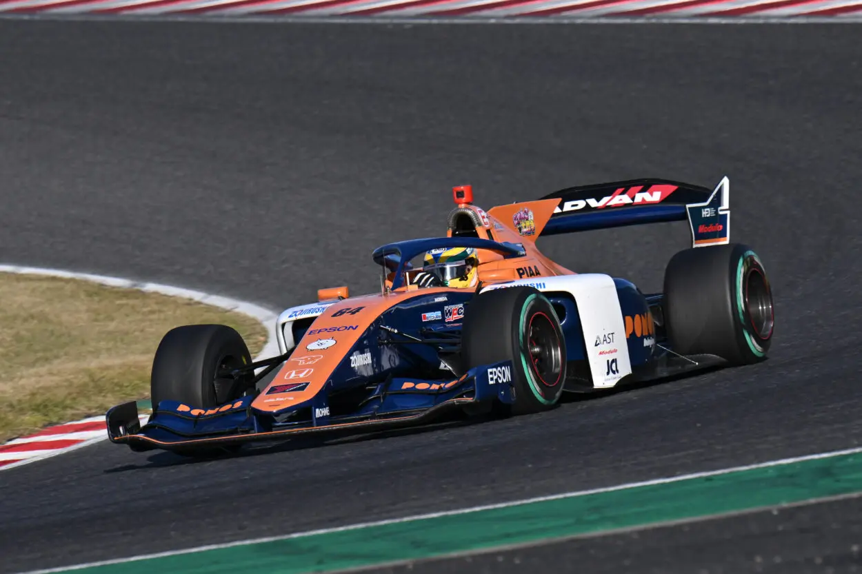 Super Formula | Suzuka post-season test 2024: Igor Fraga il più veloce nel Rookie Test