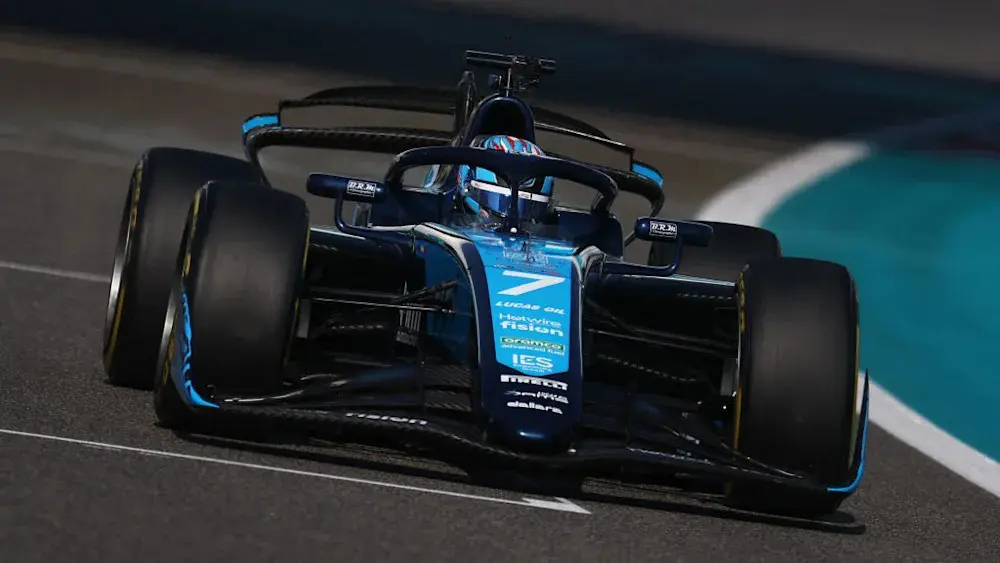 F2 | Abu Dhabi Test 2024: Jak Crawford subito al comando nel Day 1