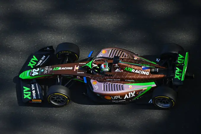 F2 | Abu Dhabi Test 2024: Joshua Dürksen guida il  Day 2