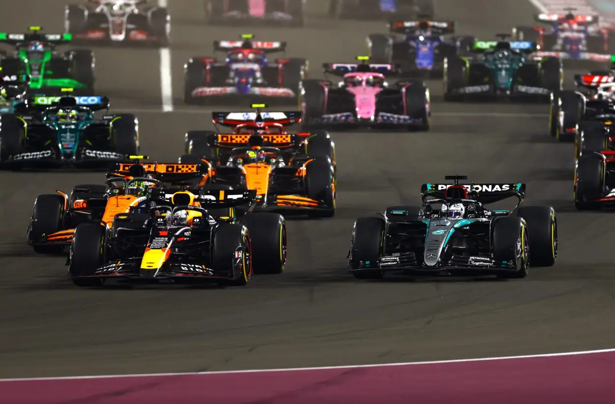 F1 | GP Qatar 2024: Verstappen contro Russell nel post-gara: “Comportamento senza senso, è carino davanti alle telecamere ma poi…”