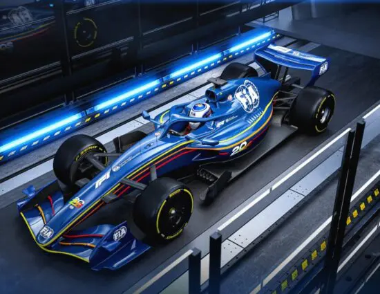 F1 | Il concept 2026 alla prova della galleria del vento. Modello più filante rispetto alla prima versione