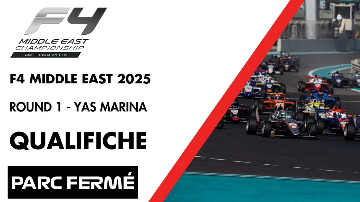 F4 Middle East | Abu Dhabi 1 2025, Qualifiche [DIRETTA VIDEO LIVE]