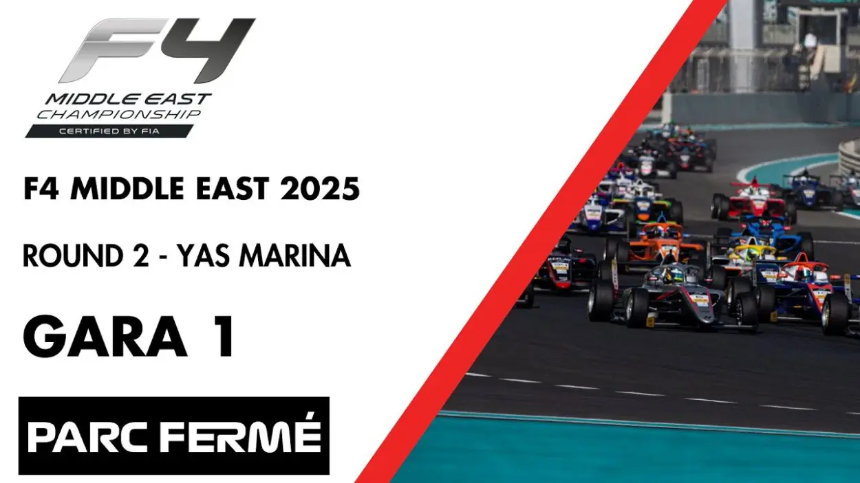 F4 Middle East | Abu Dhabi 2 2025, Gara 1 [DIRETTA VIDEO LIVE]