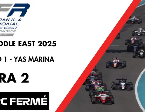Formula Regional Middle East | Abu Dhabi 1 2025: Gara 2 [DIRETTA VIDEO LIVE]