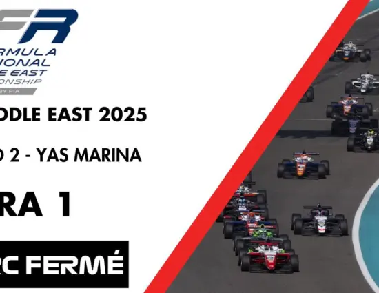 Formula Regional Middle East | Abu Dhabi 2 2025, Gara 1 [DIRETTA VIDEO LIVE]