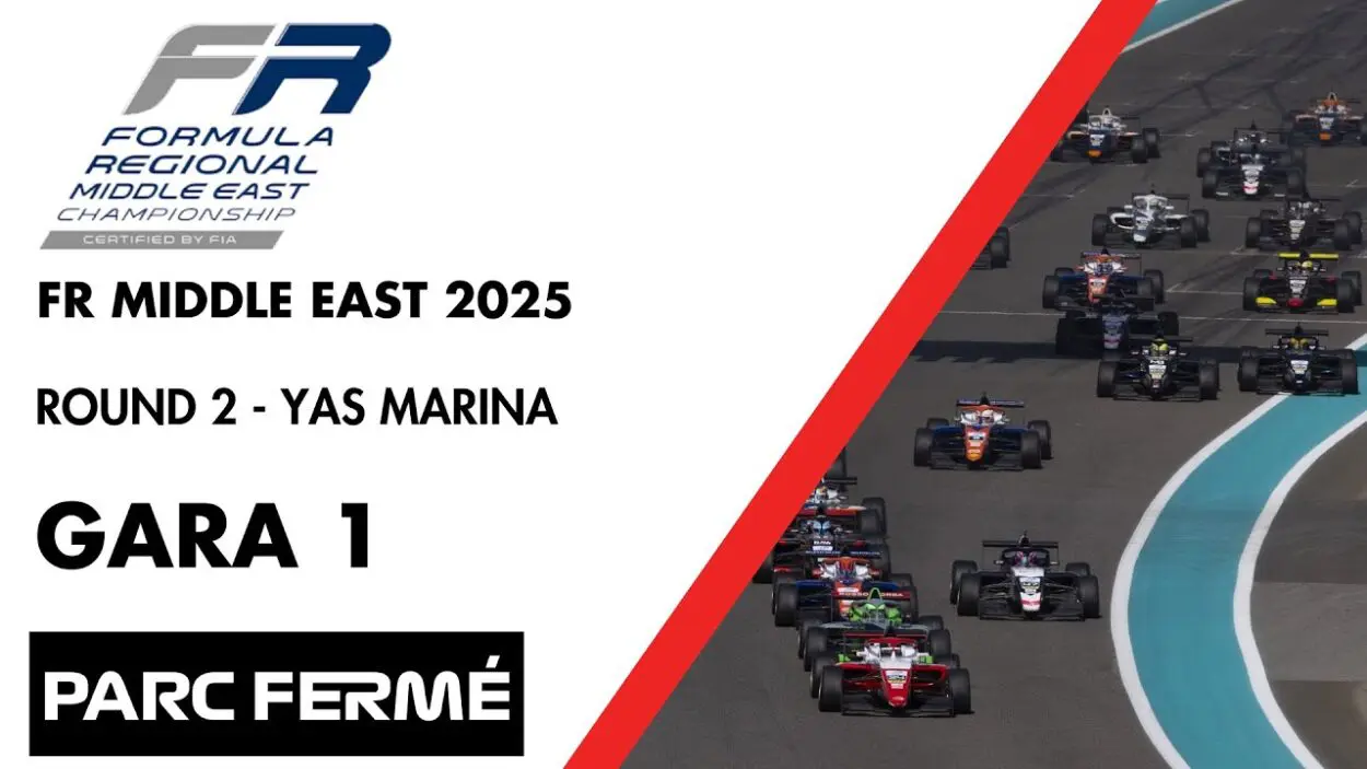 Formula Regional Middle East | Abu Dhabi 2 2025, Gara 1 [DIRETTA VIDEO LIVE]