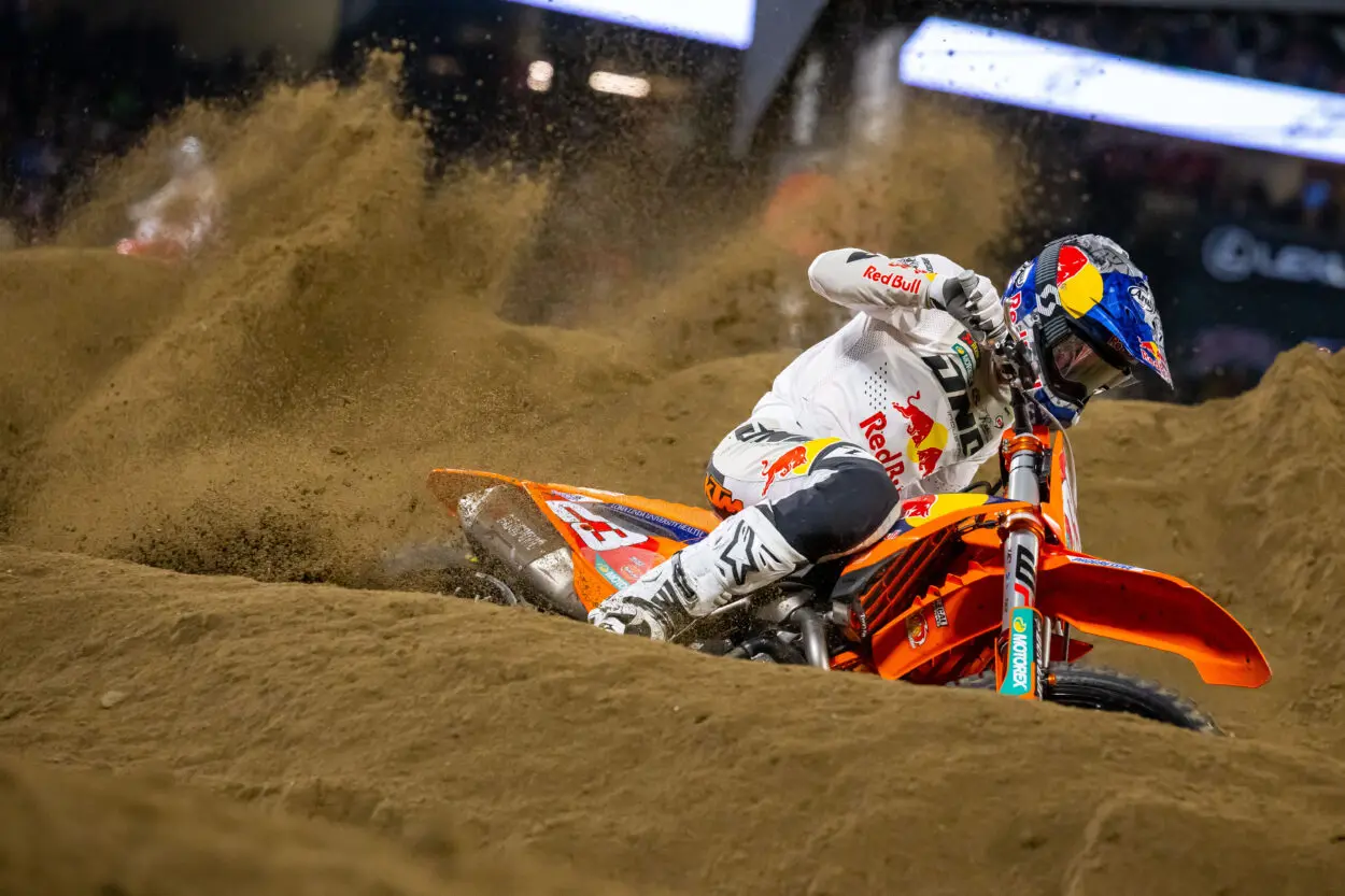 Supercross | Anaheim #2 2025, Beaumer: “Lo scontro con Deegan? Niente di grave”