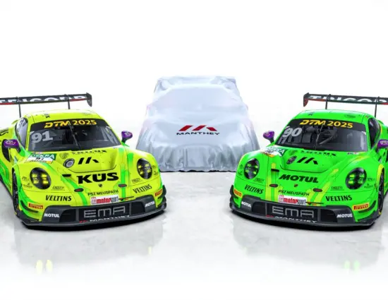 DTM | Line up a tre punte per Manthey Racing nel 2025: confermati Preining e Güven, Schuring al debutto