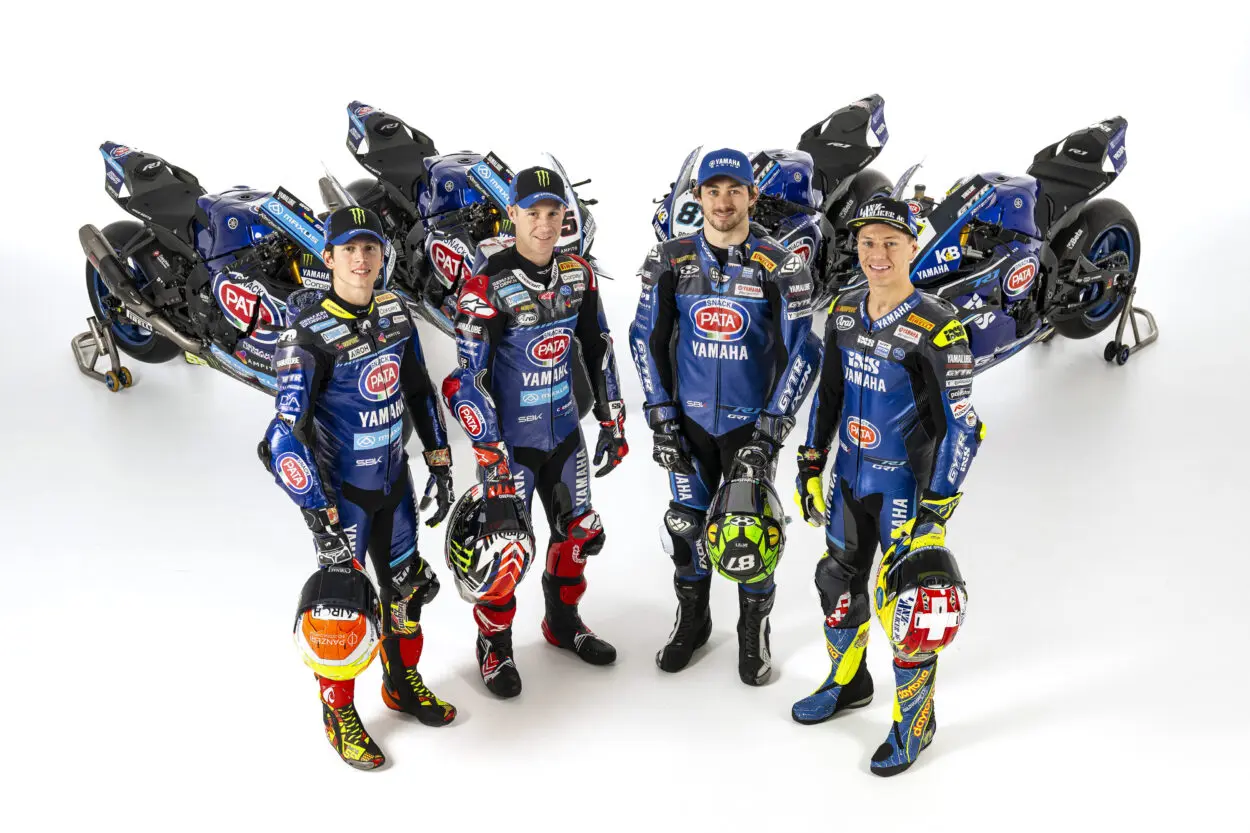 SBK | Presentate le line-up ufficiali Yamaha del 2025 e i team Crescent Pata e GRT GYTR