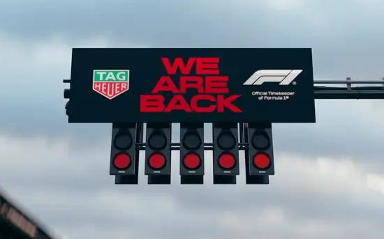 F1 | Tag Heuer fa il suo ritorno come Official Timekeeper