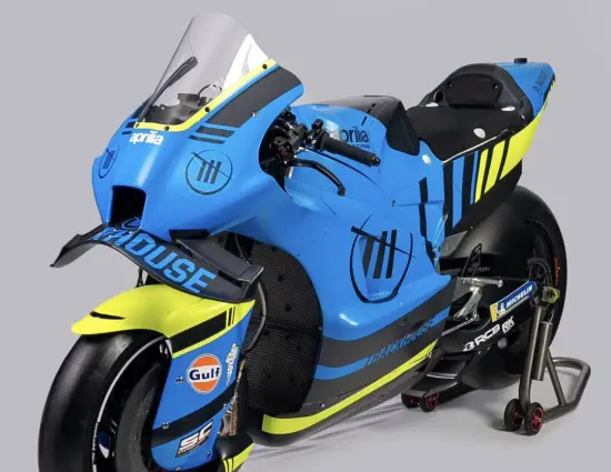 MotoGP | Presentata la nuova livrea del team Aprilia Trackhouse per il 2025