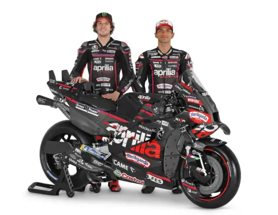 MotoGP | Aprilia presenta la RS-GP25 di Martín e Bezzecchi. Il campione 2024 sceglie il #1