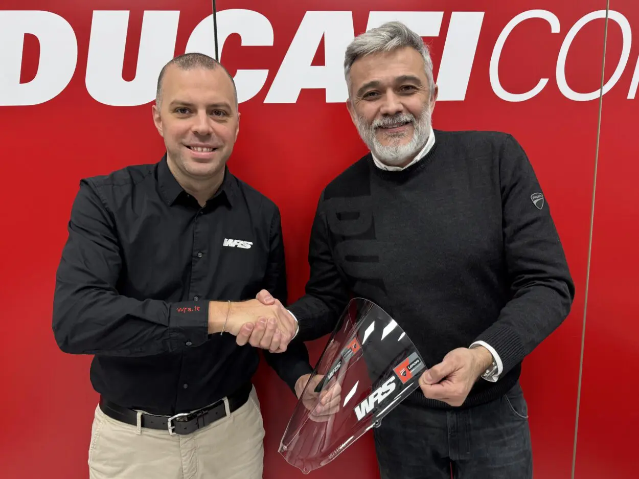 MotoGP | WRS diventa partner tecnico di Ducati Corse e del team Lenovo