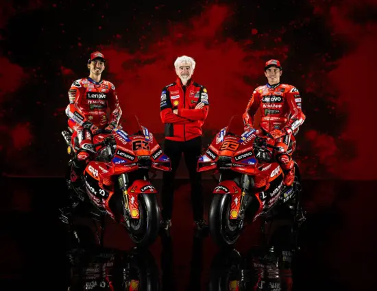 MotoGP | Ducati Lenovo 2025, le parole di Bagnaia e Marquez dopo la presentazione