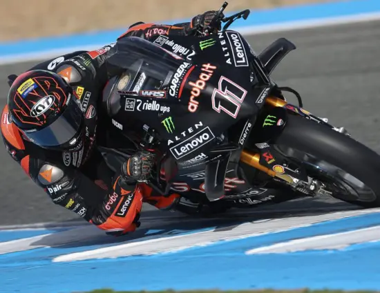 SBK | Test Jerez de la Frontera pre-2025, prima giornata: Nicolò Bulega l’unico sotto il ’39, seguono Iannone e Redding