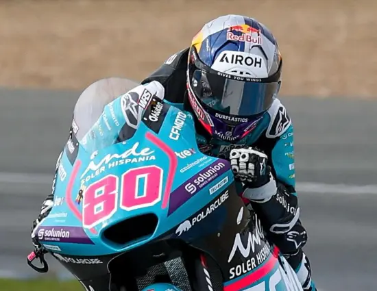 Moto2 | Infortunio per David Alonso durante un allenamento a Cartagena, lussazione alla spalla destra