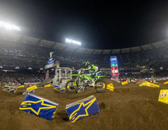 Supercross | Anaheim #2 2025, Anderson: “Il passo era molto sostenuto, sono contento per il podio”