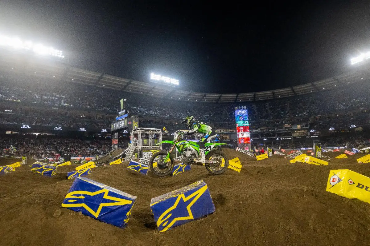 Supercross | Anaheim #2 2025, Anderson: “Il passo era molto sostenuto, sono contento per il podio”