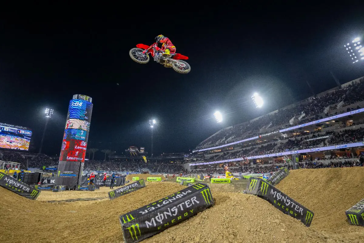 Supercross | San Diego 2025, Jett Lawrence: “Contento di essere sul podio e di sentirmi più a mio agio con la moto”