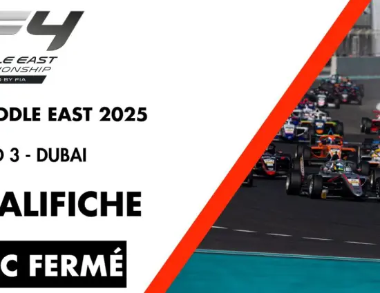 F4 Middle East | Dubai 2025, Qualifiche [DIRETTA VIDEO LIVE]