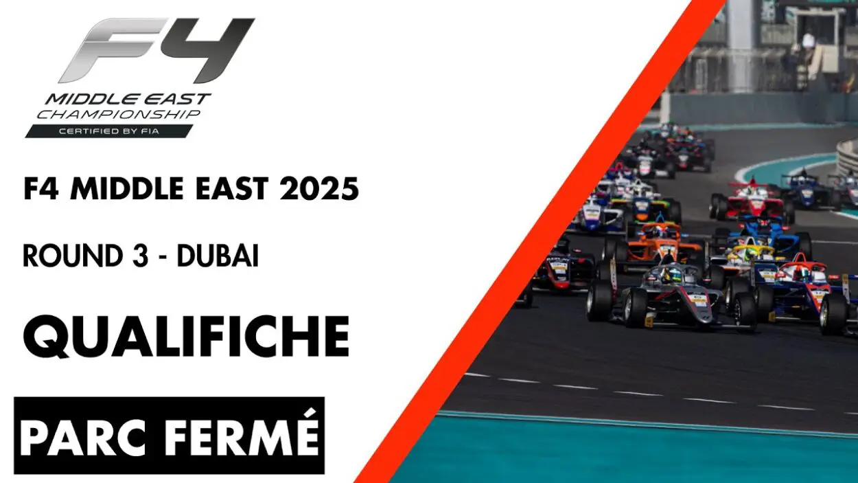 F4 Middle East | Dubai 2025, Qualifiche [DIRETTA VIDEO LIVE]