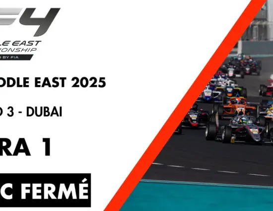 F4 Middle East | Dubai 2025, Gara 1 [DIRETTA VIDEO LIVE]