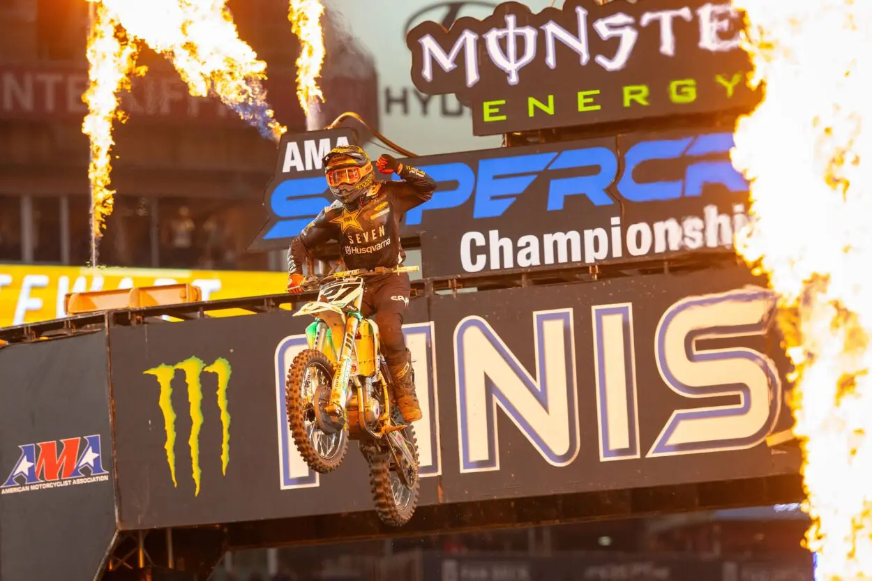 Supercross | Tampa 2025, Stewart: “Non c’è niente come vincere in casa propria”