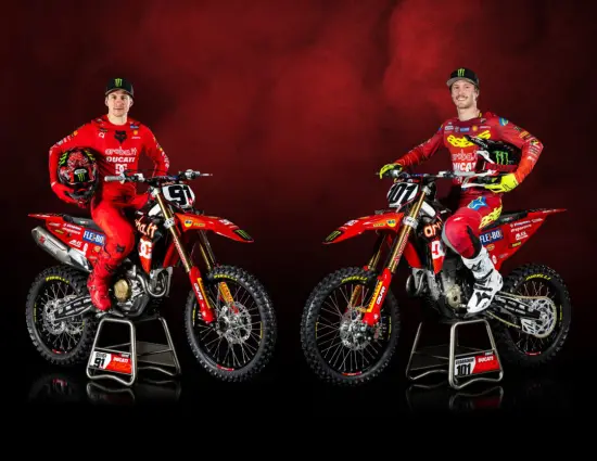 MXGP | Presentato a Bergamo il team Ducati factory per il mondiale 2025